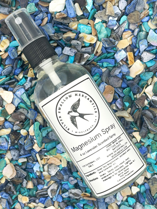 Magnesium Body Spray – Natural Self-Care for Sleep, Pain Relief & Calm - Unscented - Lavender