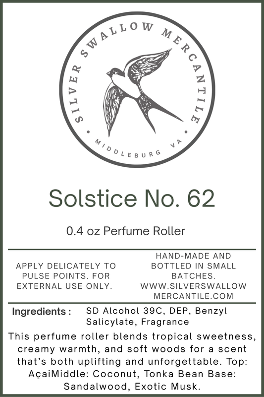 Solstice No. 62 Perfume Roller – Sunshine in a Bottle