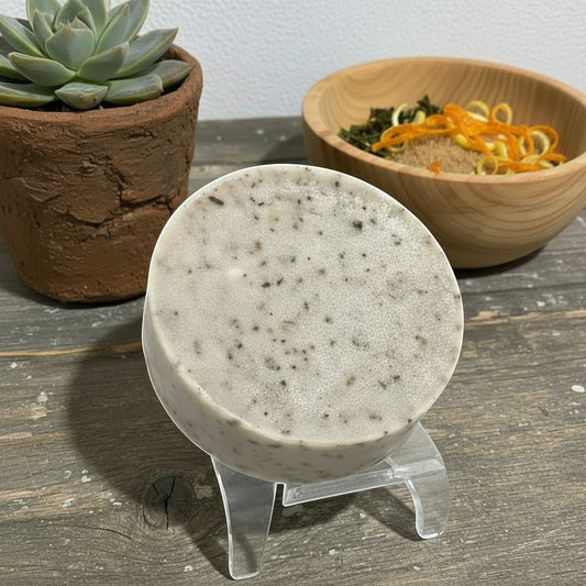 Tea Time – Green Tea Sugar Scrub Goat’s Milk Soap Bar