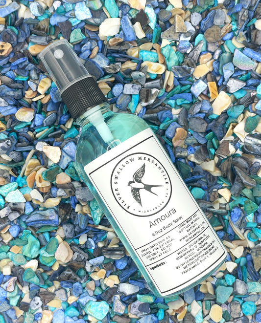 Amoura – Moisturizing Body Spray w/ Hints of Jasmine, Wild Rose, and Sandalwood