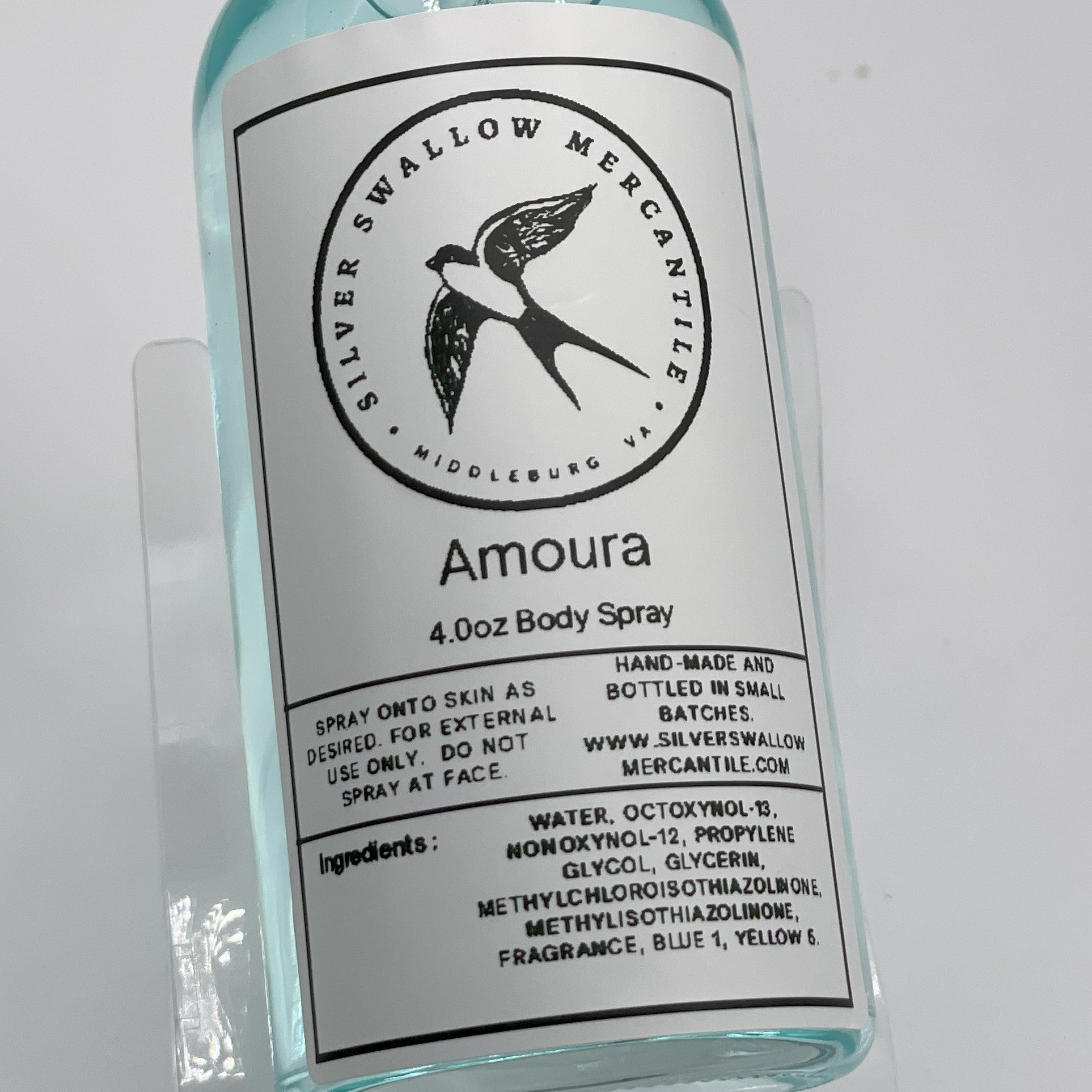 Amoura – Moisturizing Body Spray w/ Hints of Jasmine, Wild Rose, and Sandalwood