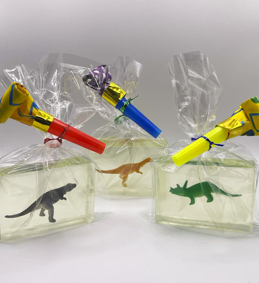 Dino-Saurry Soap – Make Bath Time ROAR! Stocking Stuffer - Gift - Party Favor