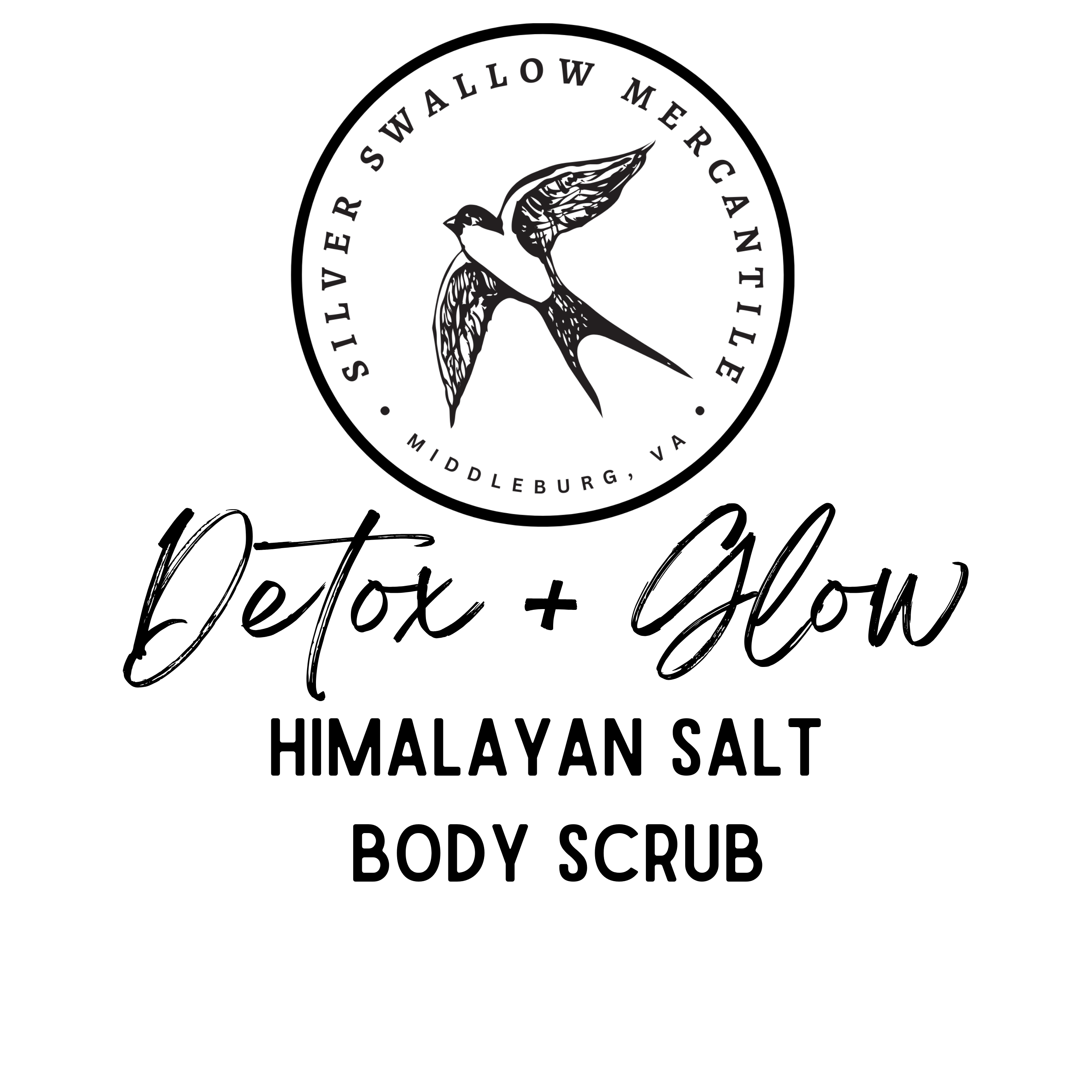 Detox and Glow - Himalayan Salt Body Scrub