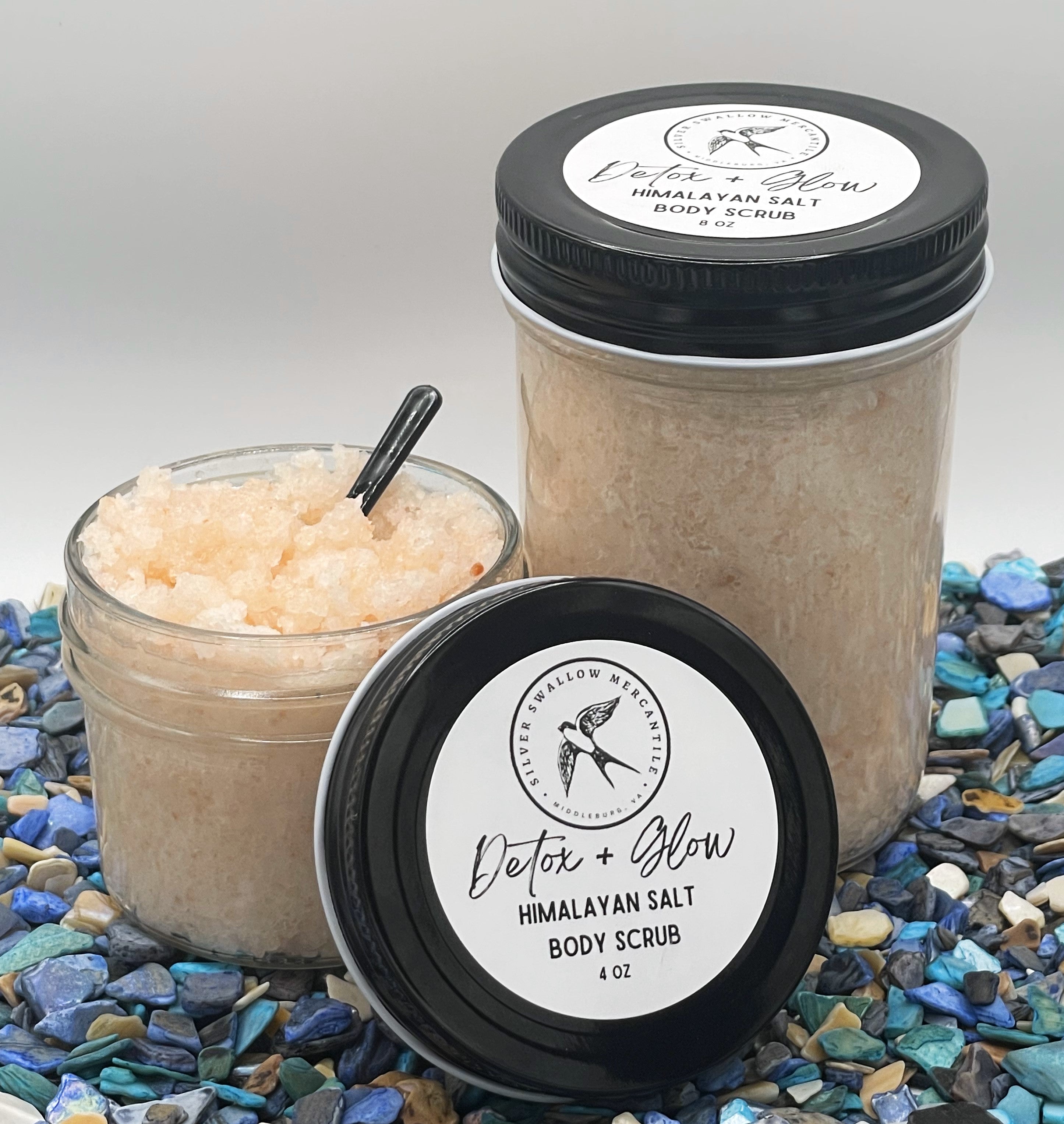 Detox and Glow - Himalayan Salt Body Scrub