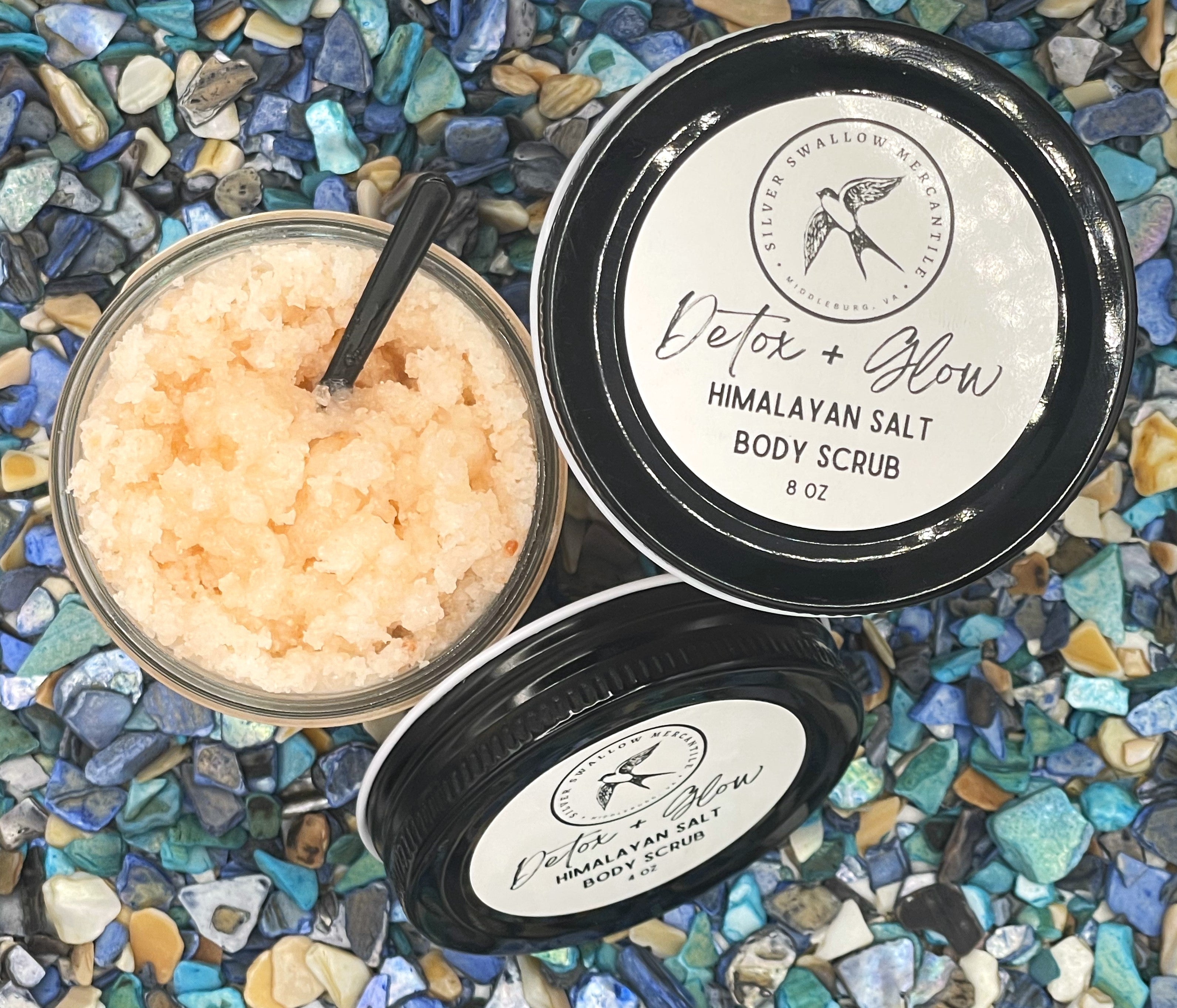 Detox and Glow - Himalayan Salt Body Scrub