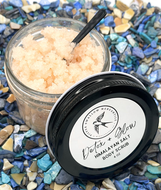 Detox and Glow - Himalayan Salt Body Scrub