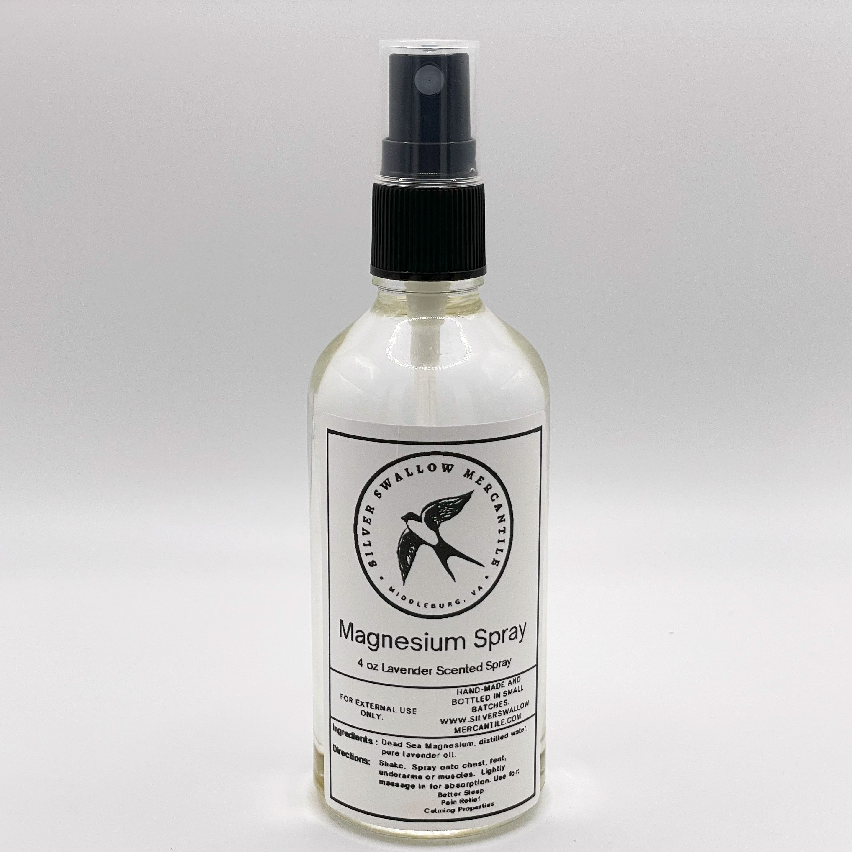 Magnesium Body Spray – Natural Self-Care for Sleep, Pain Relief & Calm - Unscented - Lavender