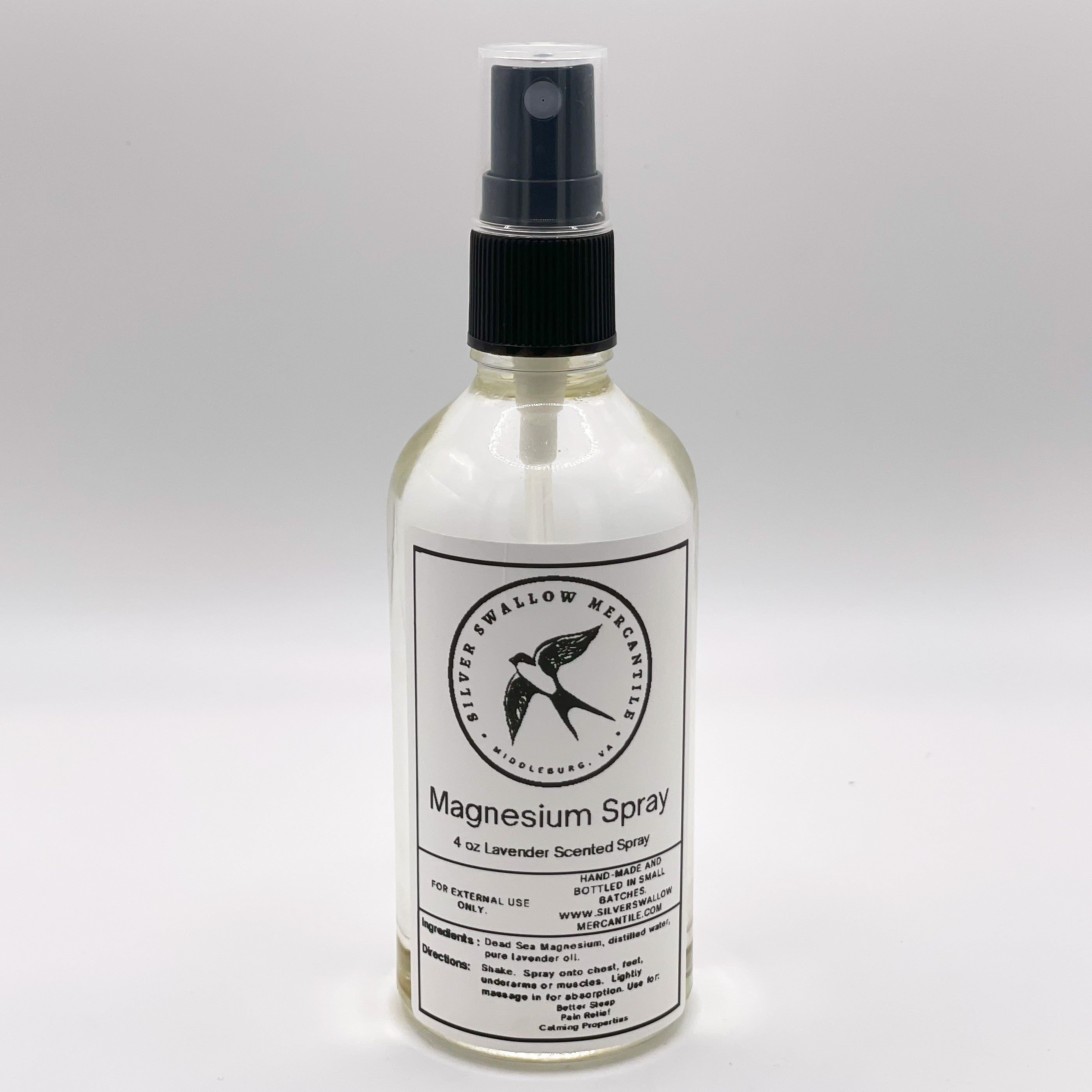 Magnesium Body Spray – Natural Self-Care for Sleep, Pain Relief & Calm - Unscented - Lavender