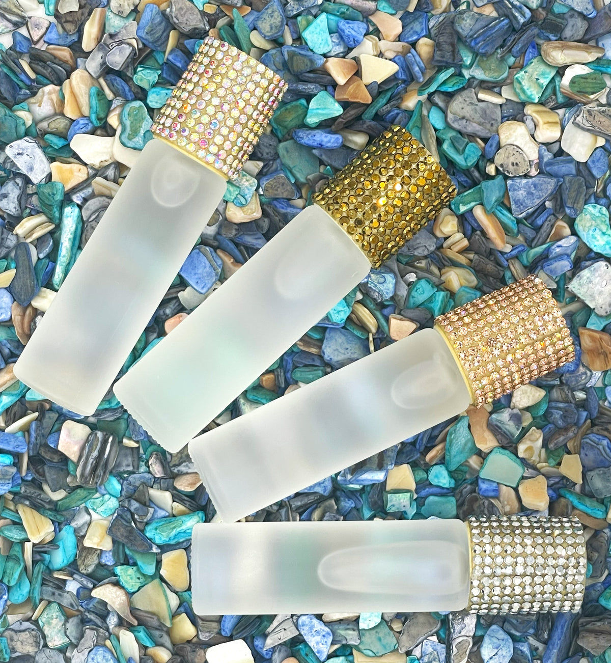 Essential Oil Roller Gift Set – Set of Four Aromatherapy Perfume Rollers